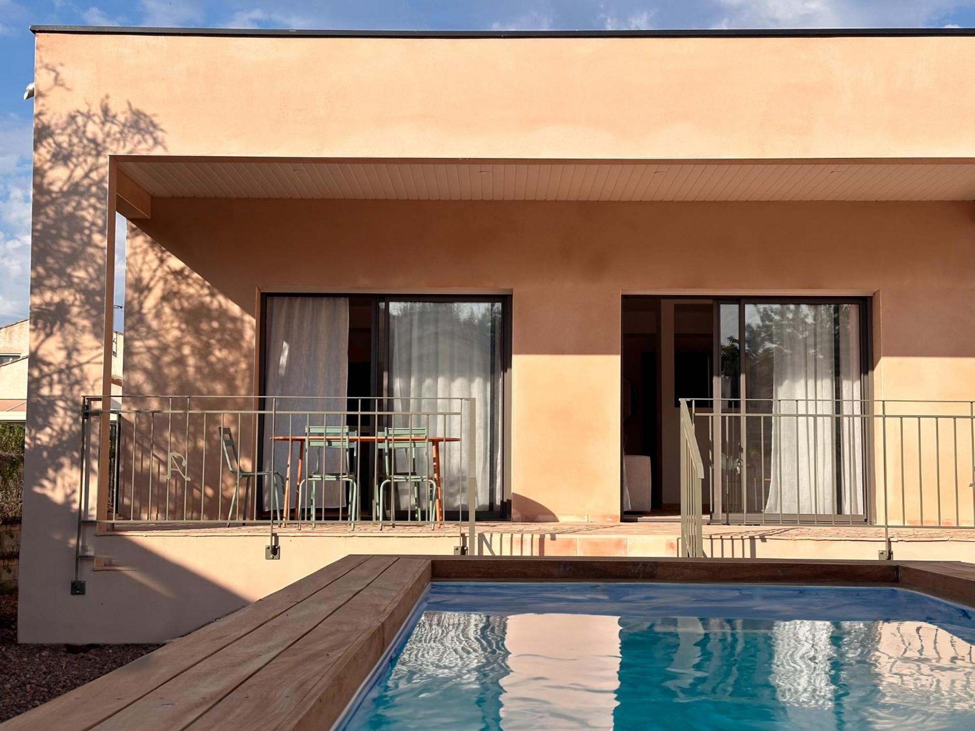 Villa Familiale Avec Piscine Hyper Centre วัลราส์-ปลาจ ภายนอก รูปภาพ